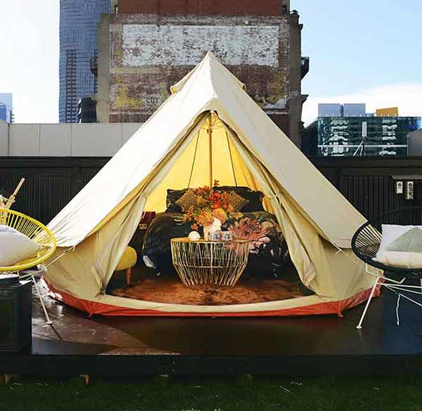 Camping & Style: How to get into the Art Series spirit